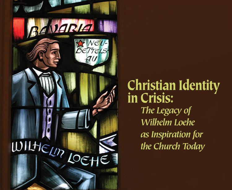 stained glass window and text